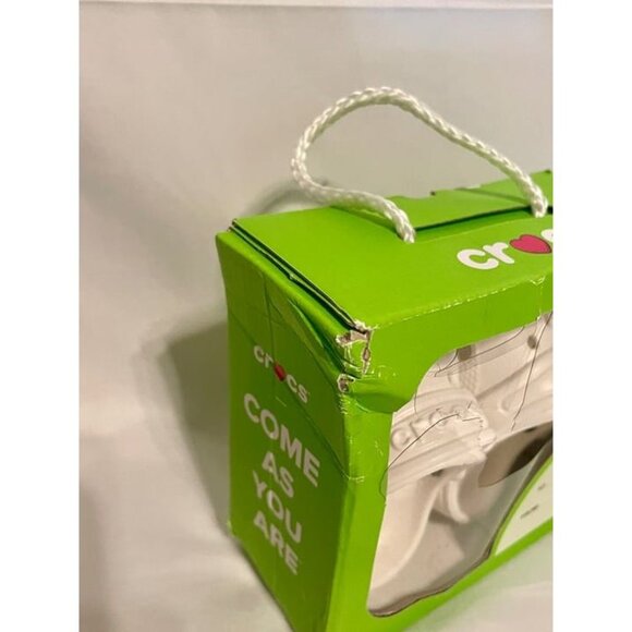 Toddlers Crocs Littles size C2/C3 White New in Box - Picture 2 of 4